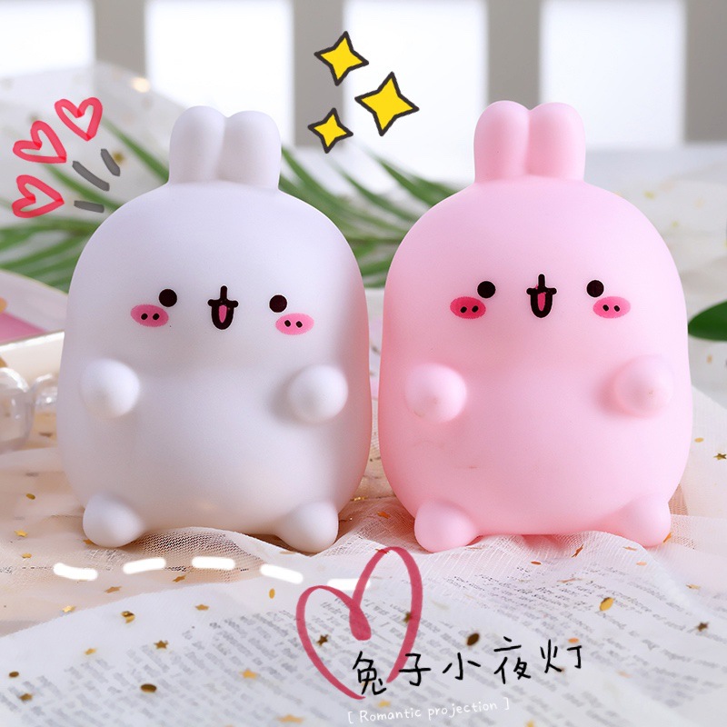 Đèn ngủ Led ,đèn ngủ để bàn , đèn ngủ decor phòng, dễ thương,chất liệu nhựa cao cấp ,chống vỡ