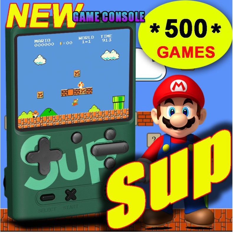 Games Sup Máy chơi game, Máy Chơi Game Cầm Tay, Máy Chơi Game Sup 400 500 Trò Chơi Gameboy