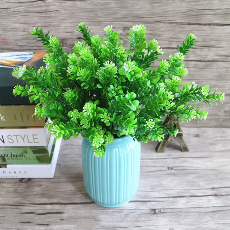 CÂY GIẢ - CHÙM CÂY HOA NGÂU NỤ TRẮNG LIZ53