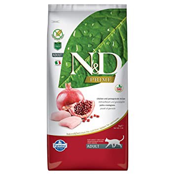 5kg hạt khô cho MÈO Farmina N&D Prime Chicken & Pomegranate - Gà & lựu