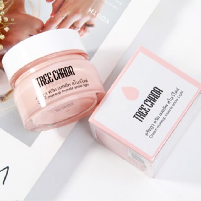 Kem che khuyết điểm TREECHADA Cream makeup snow light Thái Lan