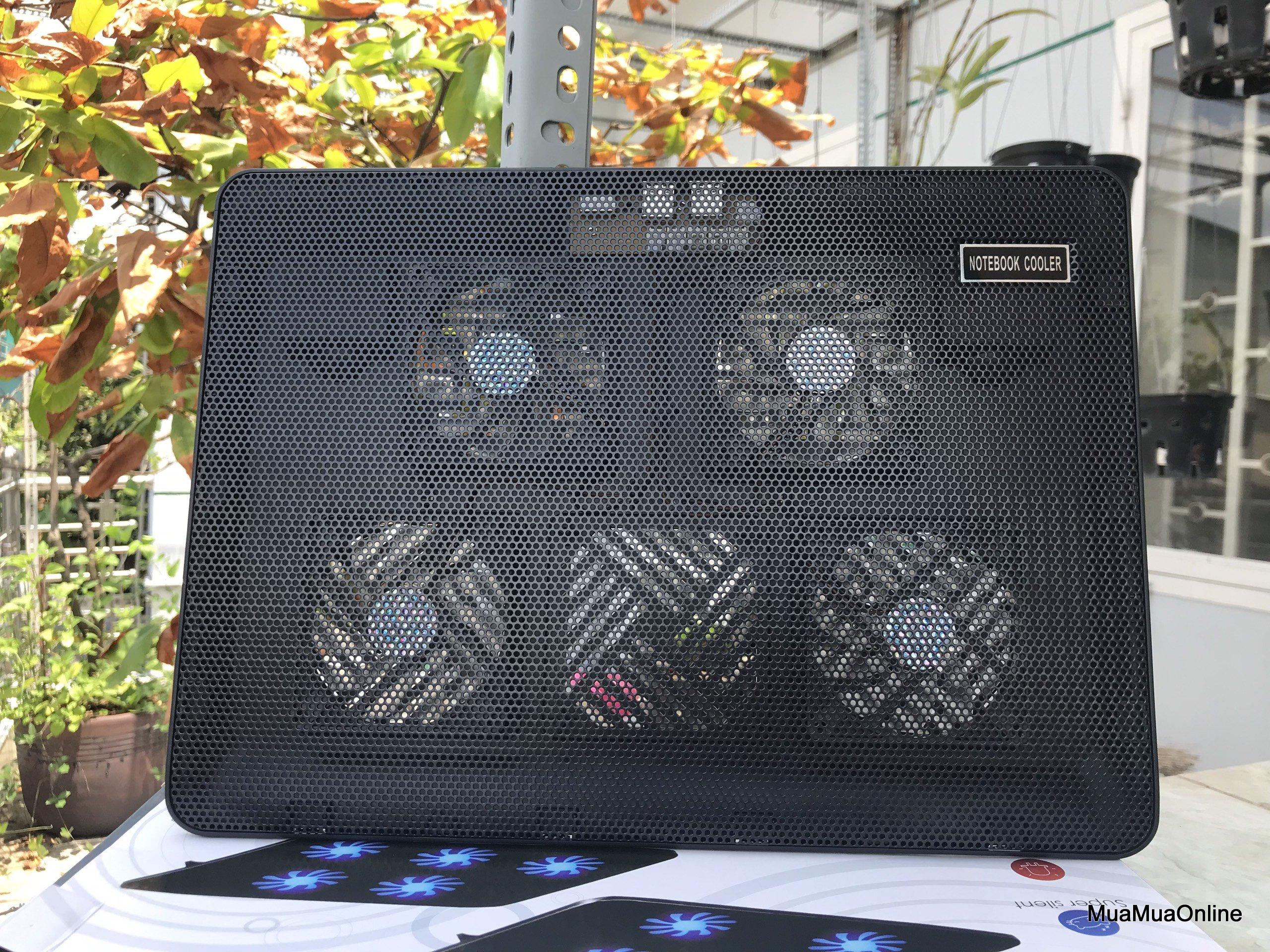 Đế Tản Nhiệt Laptop V4 4 Quạt Cao Cấp