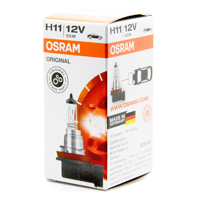 Bóng đèn osram Đức cho ô tô, đèn osram H11 12v 55W cho ô tô, Made in Germany