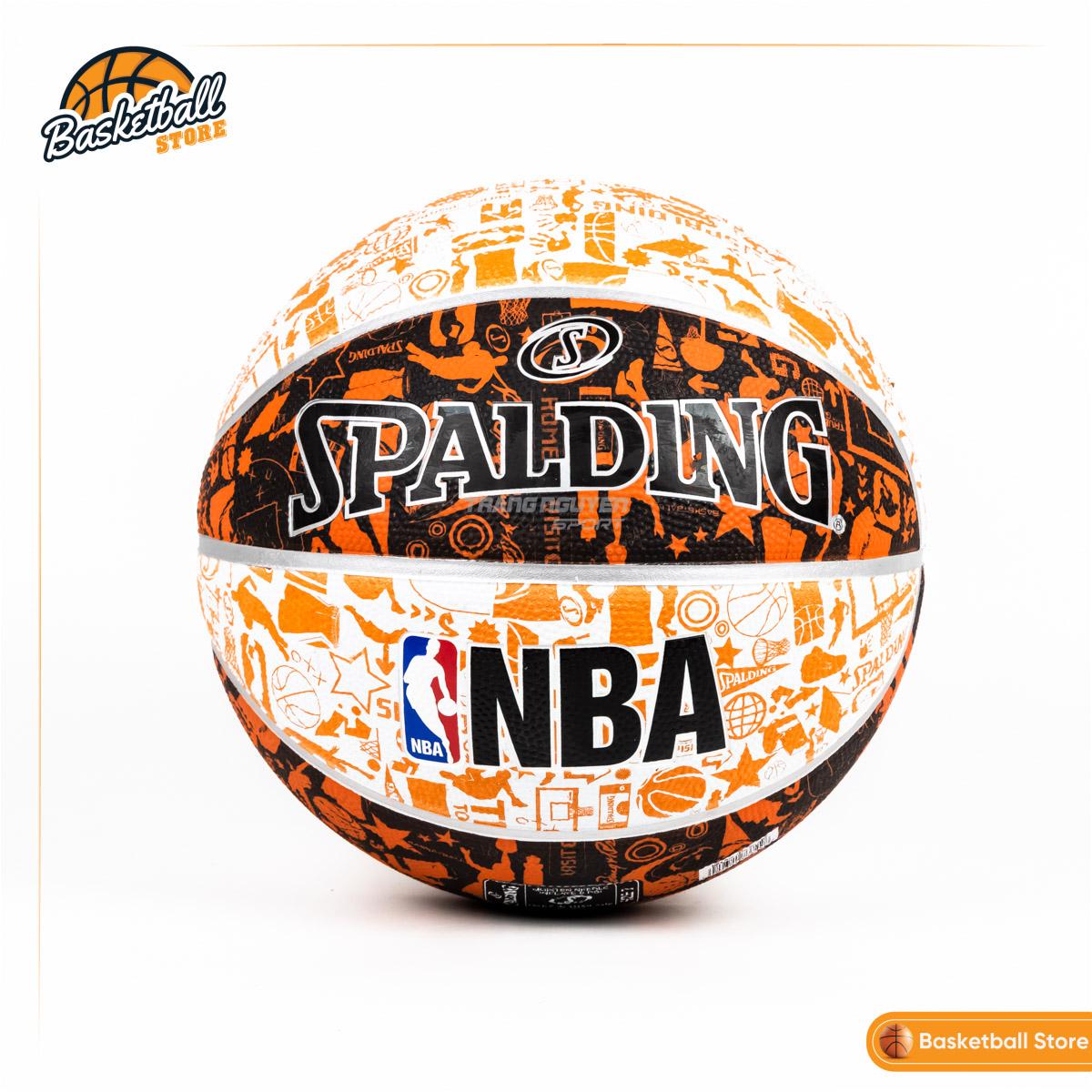 Quả bóng rổ spalding nba graffiti