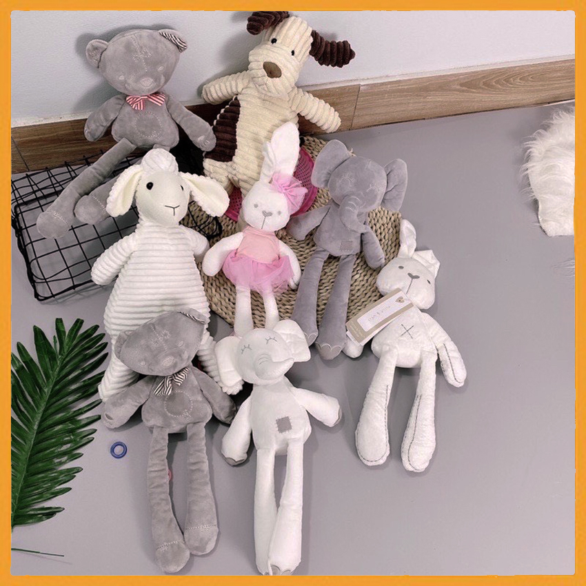 Thú bông cho bé ôm ngủ Cừu Thỏ Gấu Chó Sư tử Voi đáng yêu-Bozoshop