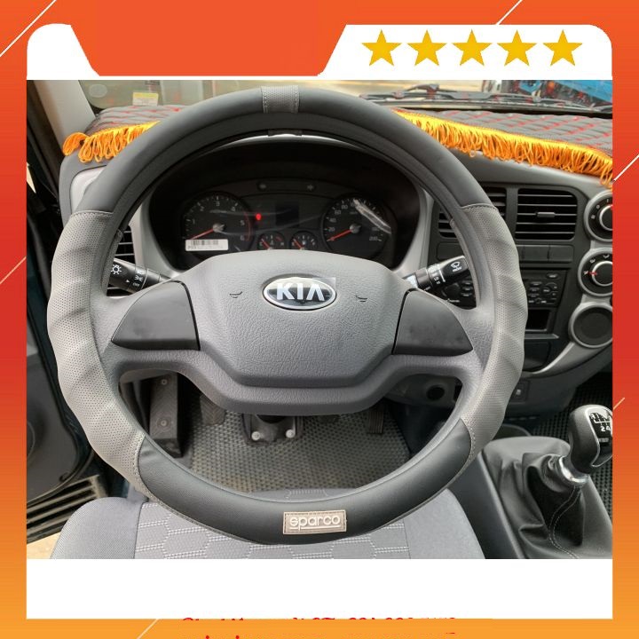 Bọc vô lăng size 40 cho xe tải 1,5-2,5T- KIA K200,K250,K165,K190,K1400,K2700,K300, Hyunhdai H100,H15