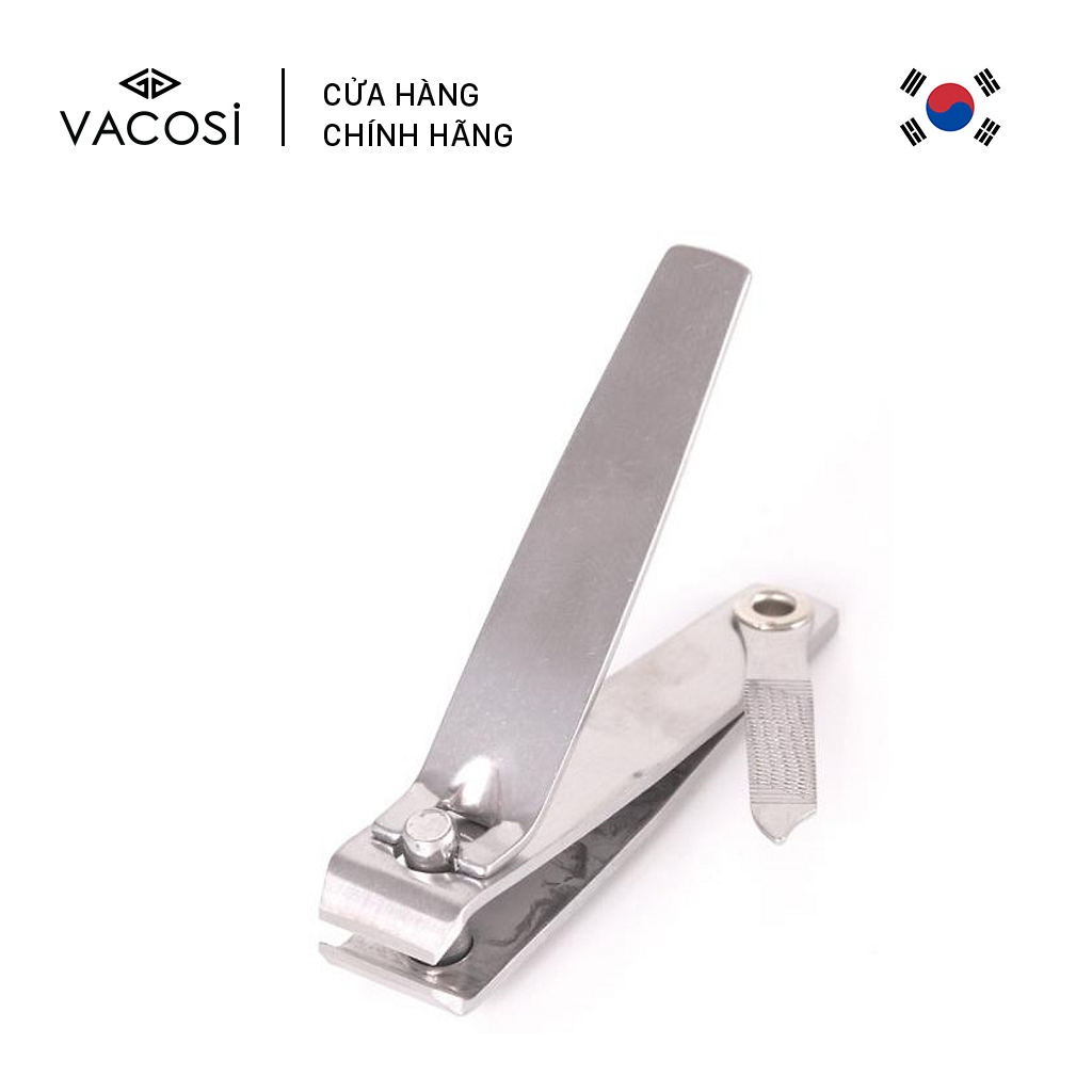 Vacosi bấm móng tay đầu bằng, size nhỏ nail clipper nc05