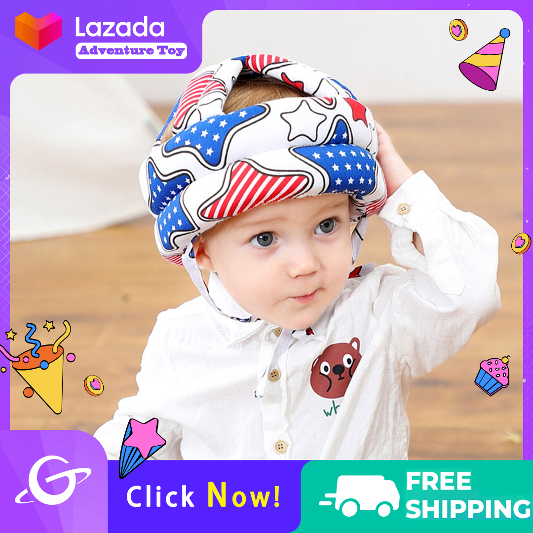 Mũ đội đầu chống va chạm giúp đảm bảo an toàn cho bé