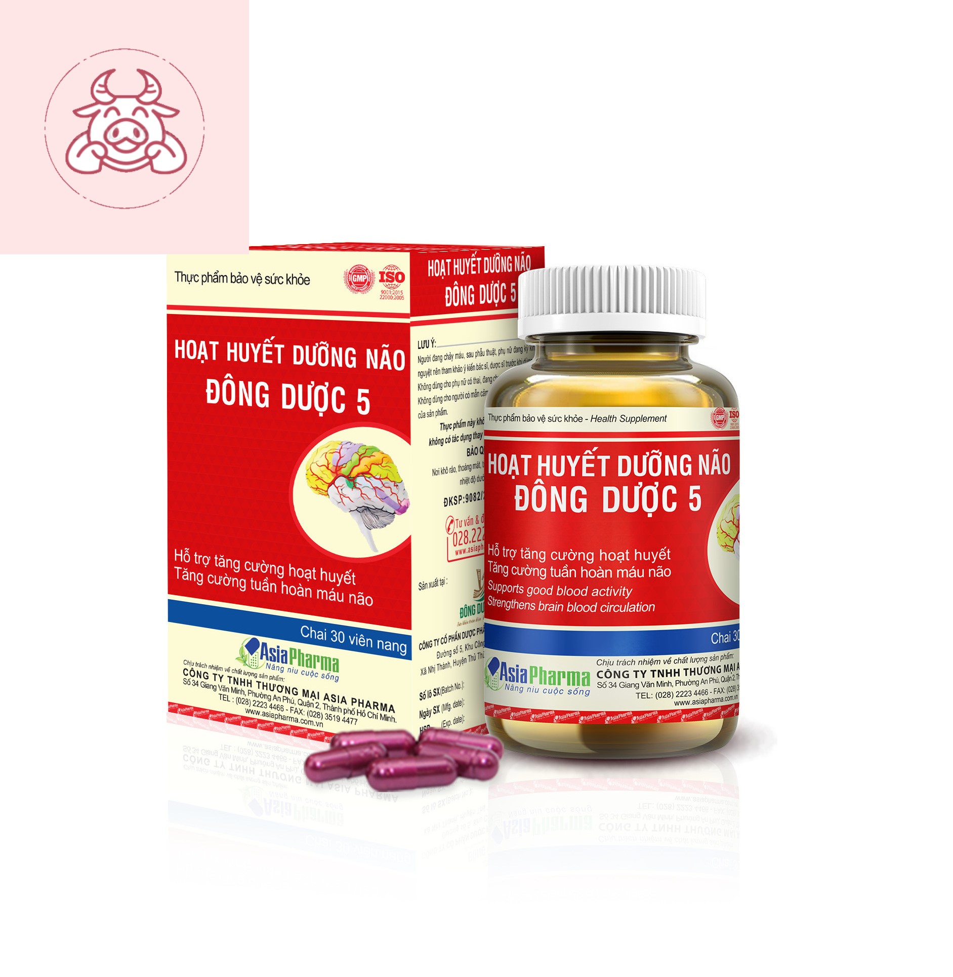 Hoạt huyết dưỡng não đông dược 5