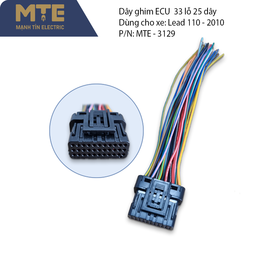 Dây ghim ecu dùng cho xe lead 110 33 lỗ - 25 dây