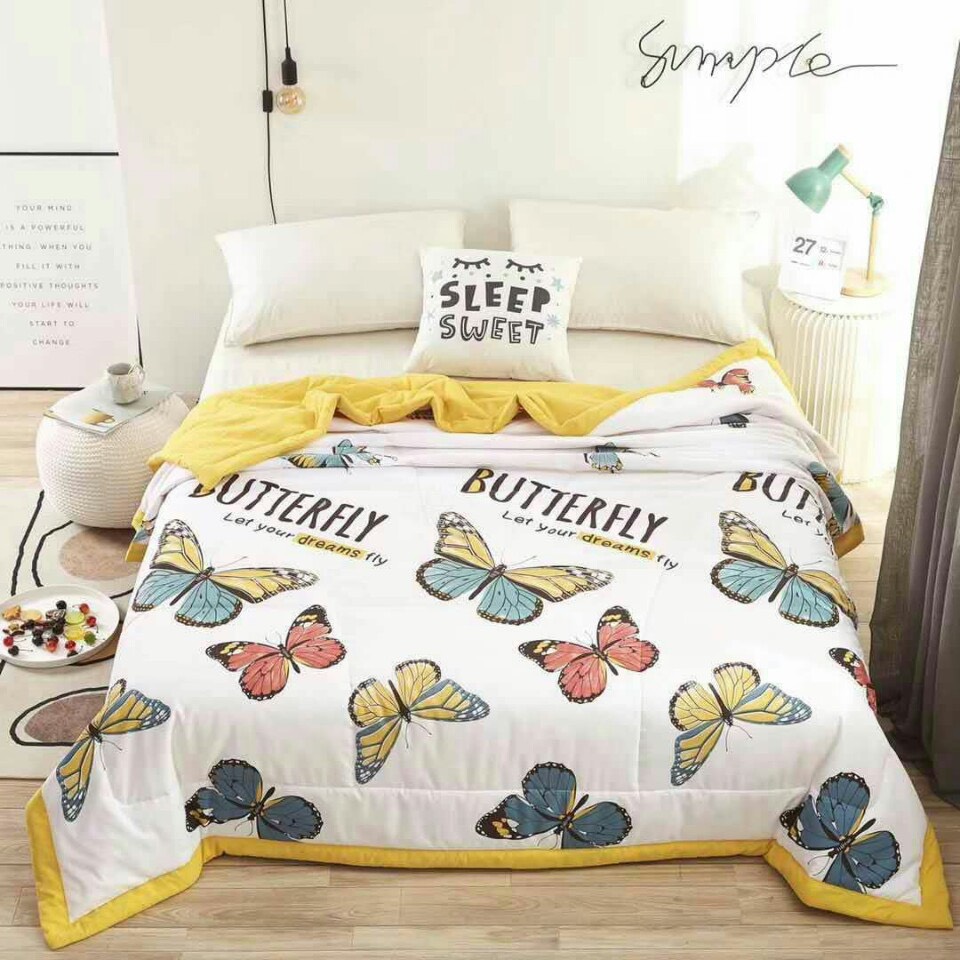 Chăn Đũi Hè Thu ZaRa Home Phong Cách Hàn Quốc Kích Thước 2mx2m3