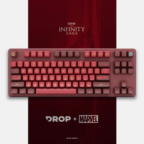 Bộ keycap marvel iron man 160 nút bàn phím cơ nhựa abs mt3 profile
