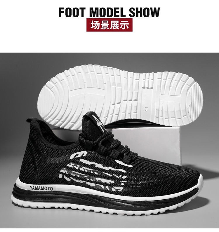 Giày nam sneaker, giày thể thao nam thời trang siêu chất ENNIU A06