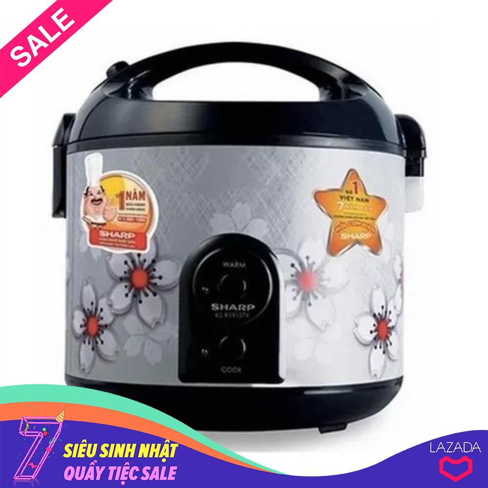 Nồi cơm điện sharp ks-r19st 1.8lít