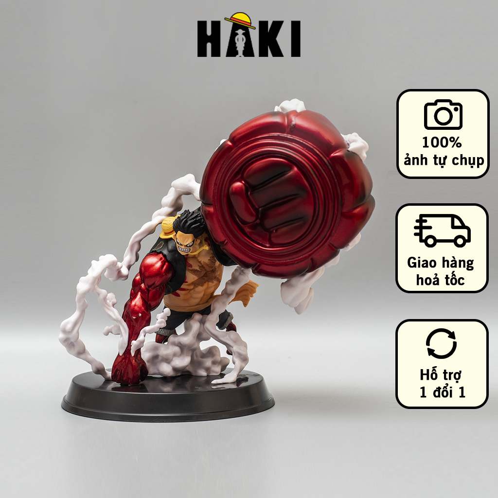 Mô hình One Piece Luffy Gear 4 King Kong cao 25cm - Mô hình Luffy trang trí One Piece Figure Haki Shop