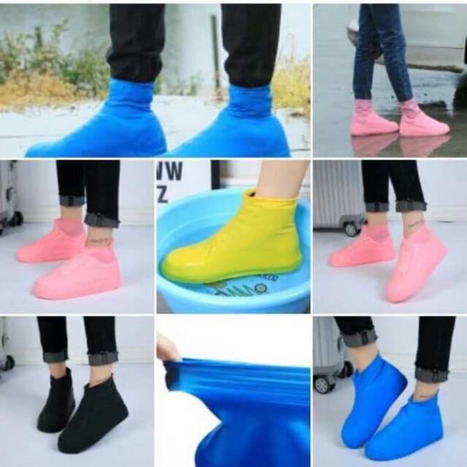 [HCM]Bọc giày đi mưa loại dày