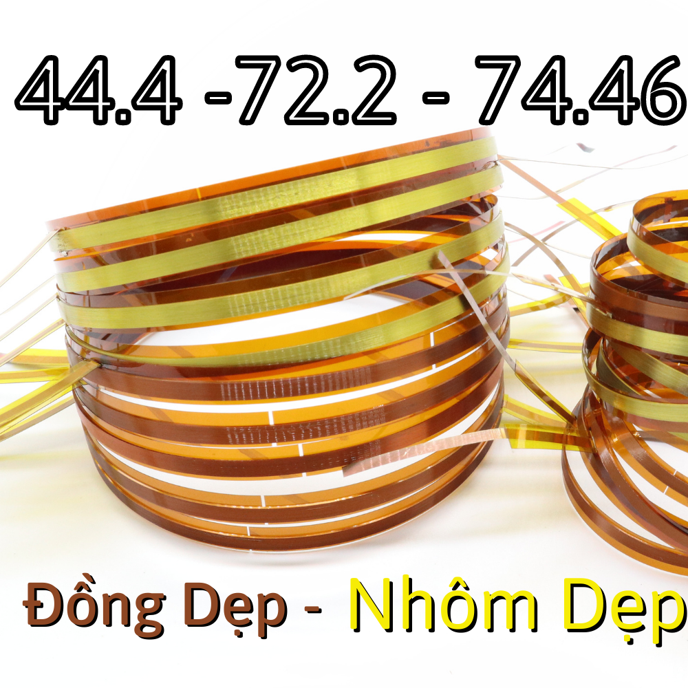 Vòng coil treble 750 450 850 dây dẹp nhôm và đồng