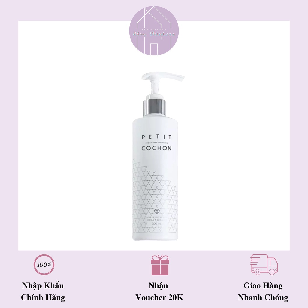 Petit Cochon Whitening - Sữa Tắm Truyền Trắng Thế Hệ Mới