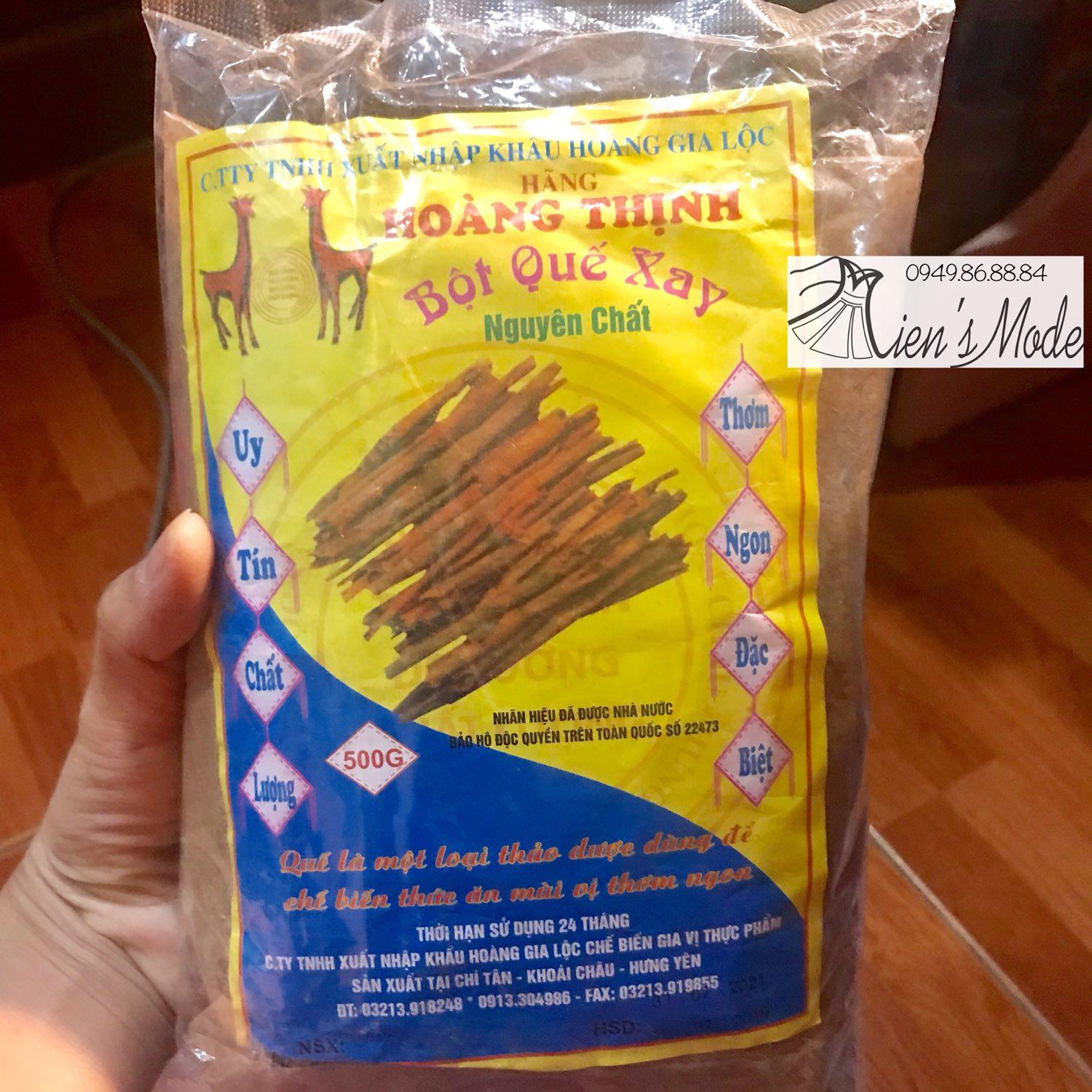 Bột quế Hoàng Thịnh gói 500gr