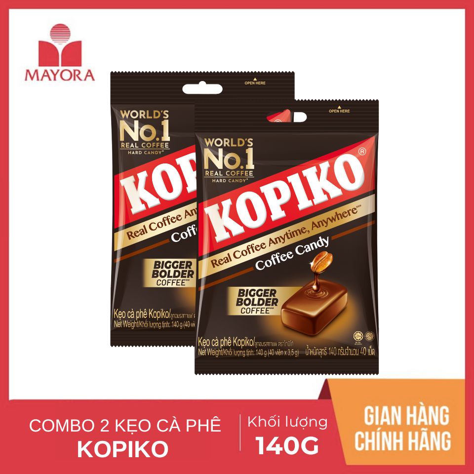 Combo 2 Kẹo Cà Phê Kopiko 140G