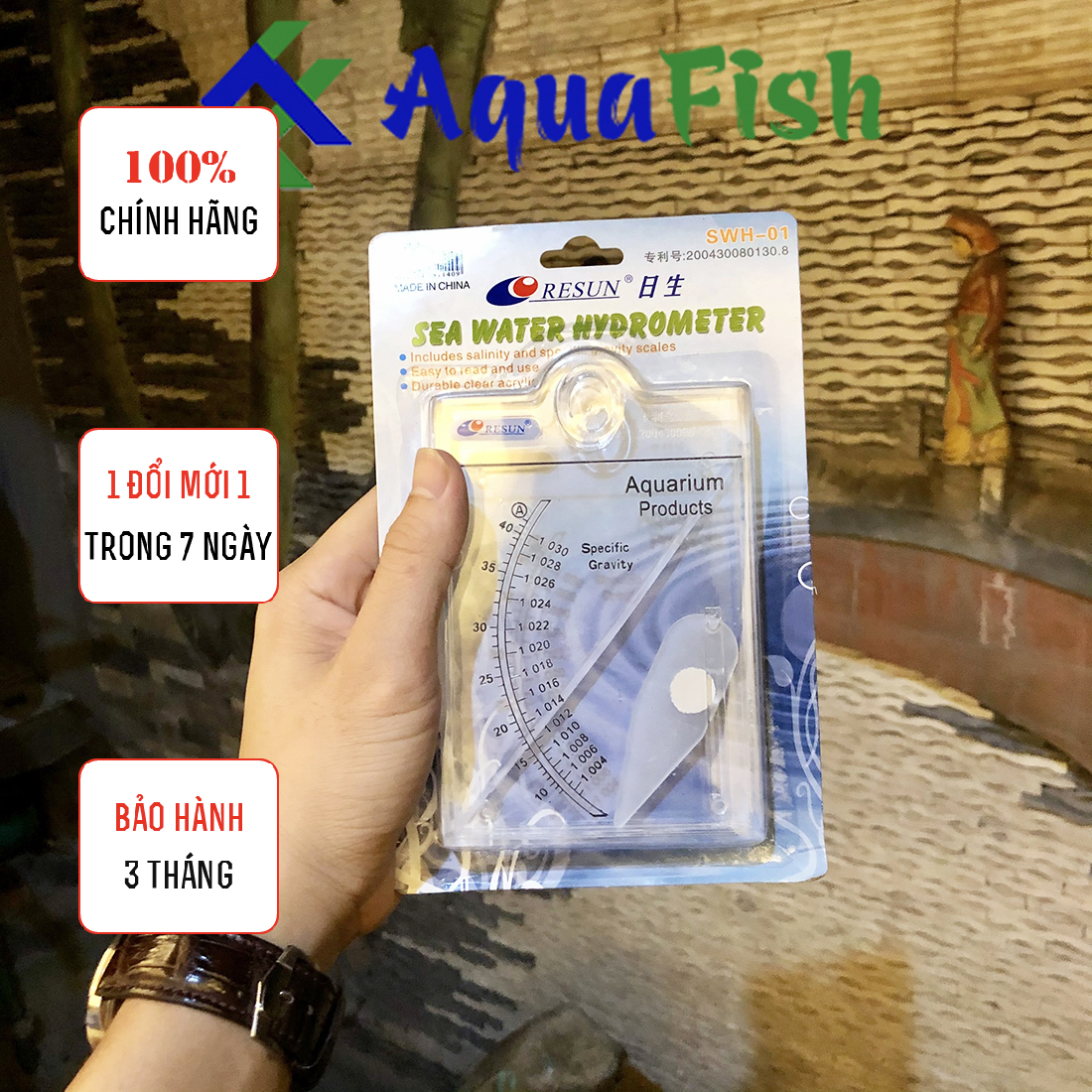 Thước đo độ mặn nước resun swh-01