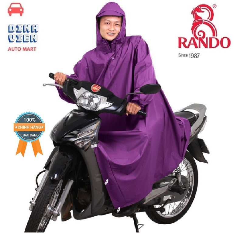 [THÔNG DỤNG] Áo mưa Rando Poncho Cosy - Không ướt ống quần (APPS16)
