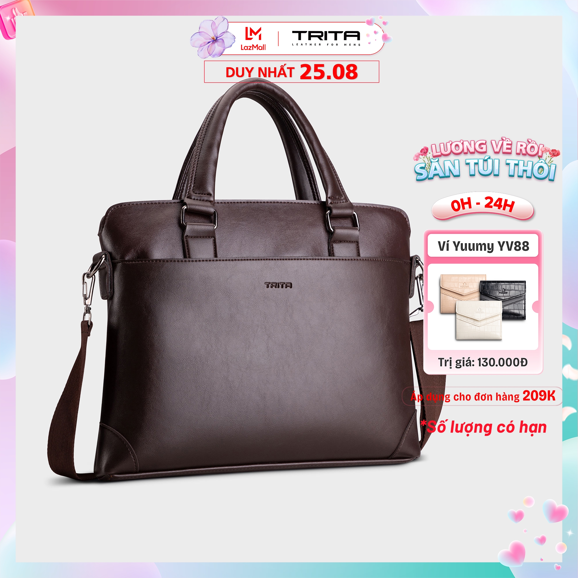 Cặp da nam công sở trita tca16
