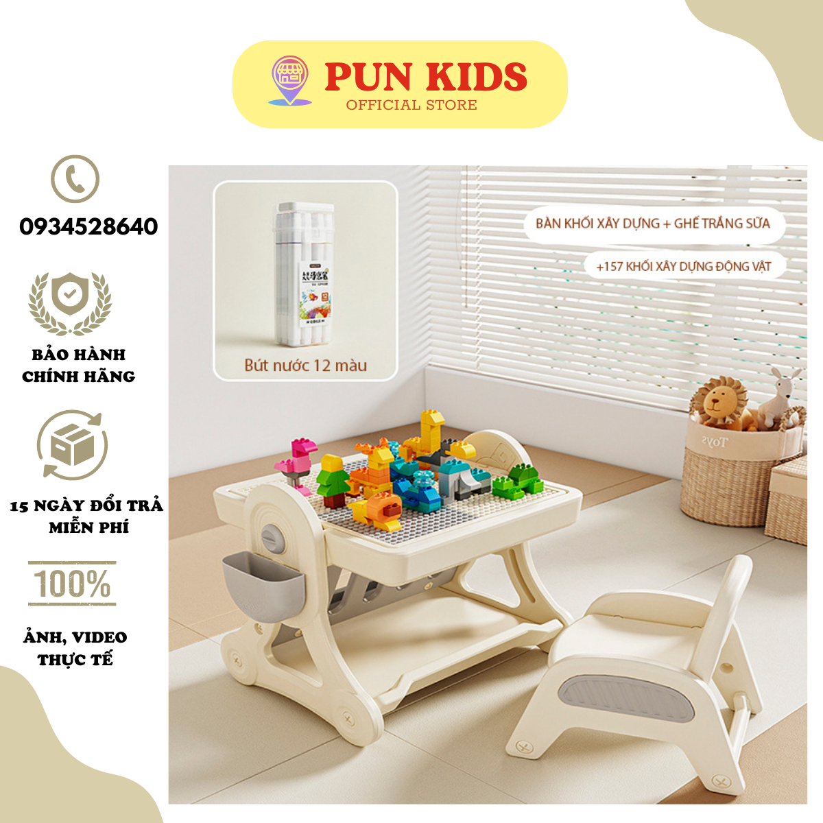Bàn ghế cho bé, bộ bàn học lắp ghép lego kiêm bảng vẽ, bàn lego cao cấp 157 chi tiết, bộ bàn ghế 3in1 cho trẻ