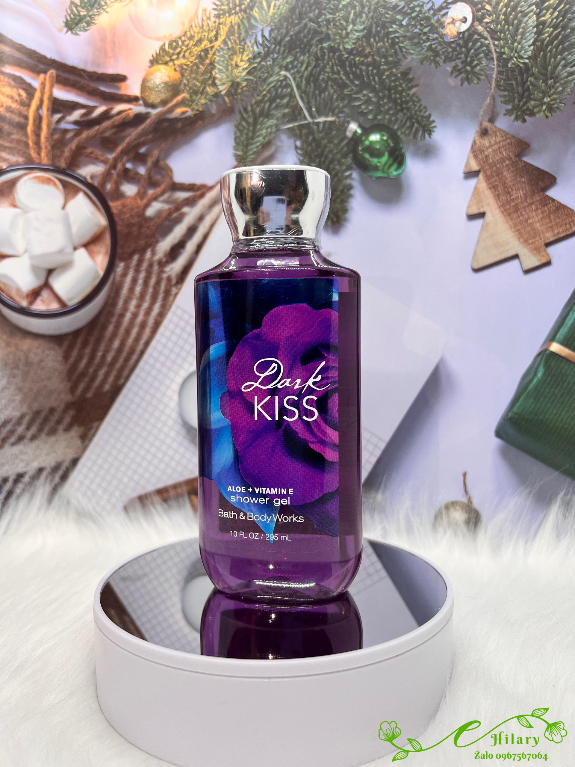 Sữa tắm làm bath & body work dark kiss 295ml/chai