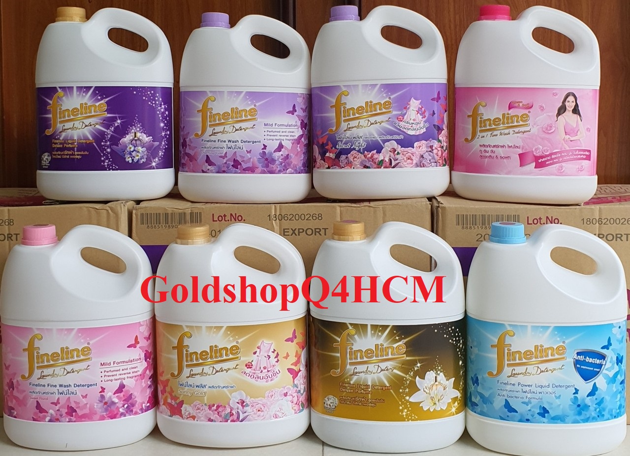 Nước giặt xả Fineline 3000ml Thái Lan HSD 2026