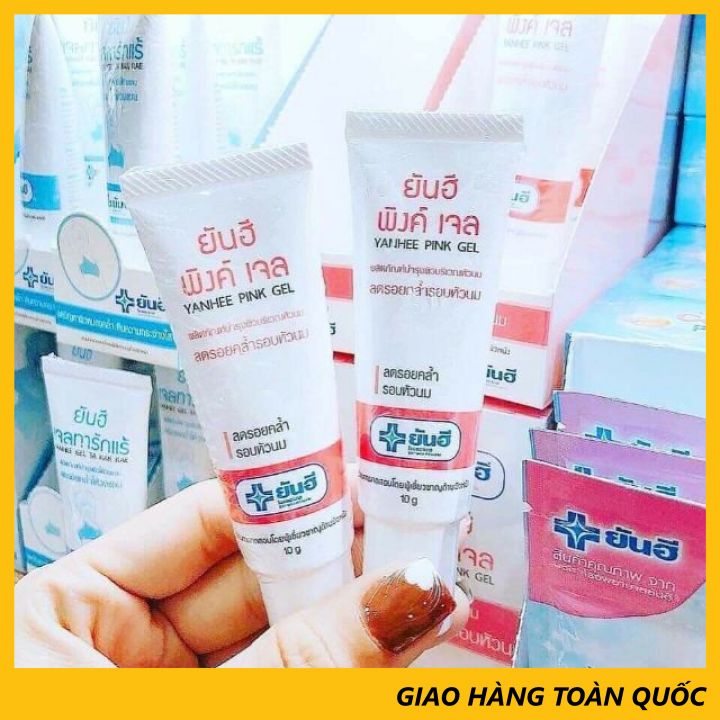 Kem bôi hồng nhũ hoa yanhee pink gel thái lan