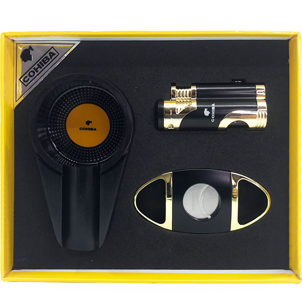 Set phụ kiện xì gà 3 món cohiba