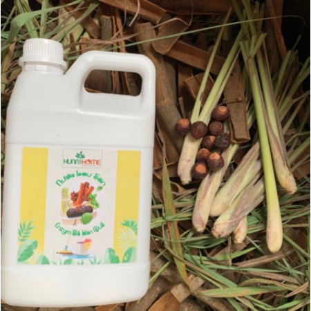 1,5L Nước lau sàn thiên nhiên từ enzym bồ hòn quế