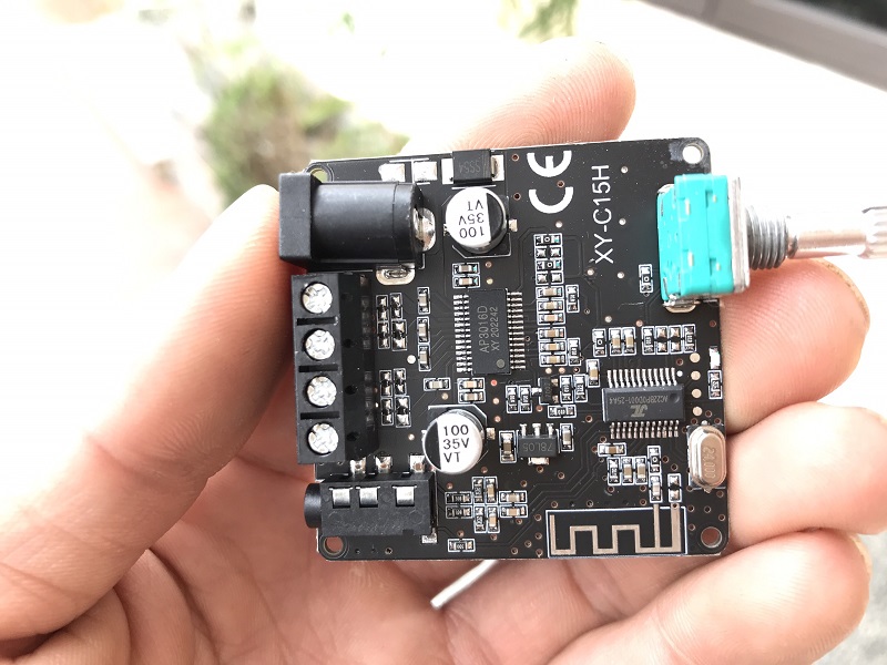 Mạch khuếch đại âm thanh xy-c15h 2x15w bluetooth 5.0 class d