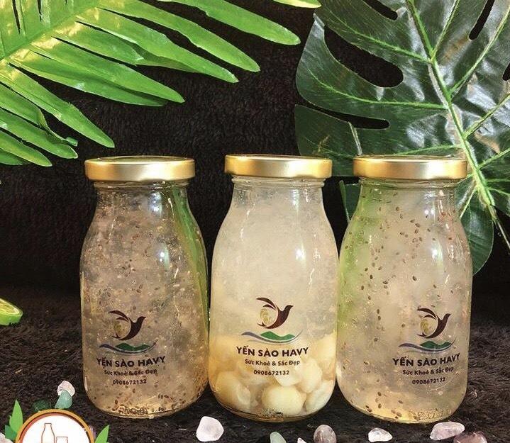 Bộ 10 chai thuỷ tinh làm sữa chua uống nắp thiếc vặn 200ml