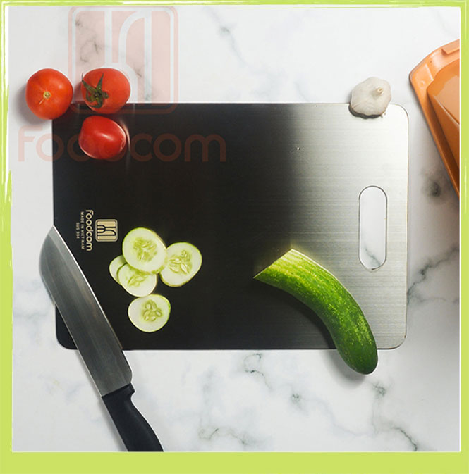 FREE SHIP - Thớt inox foodcom FC005 - Sản phẩm thớt cao cấp - Thớt chính hãng công ty Foodcom - Mang tới chiếc thớt vô cùng bền cho bạn -Size 30cmx23cmx2cm Chất liệu inox cao cấp - Bảo hành uy tín 1 đổi 1