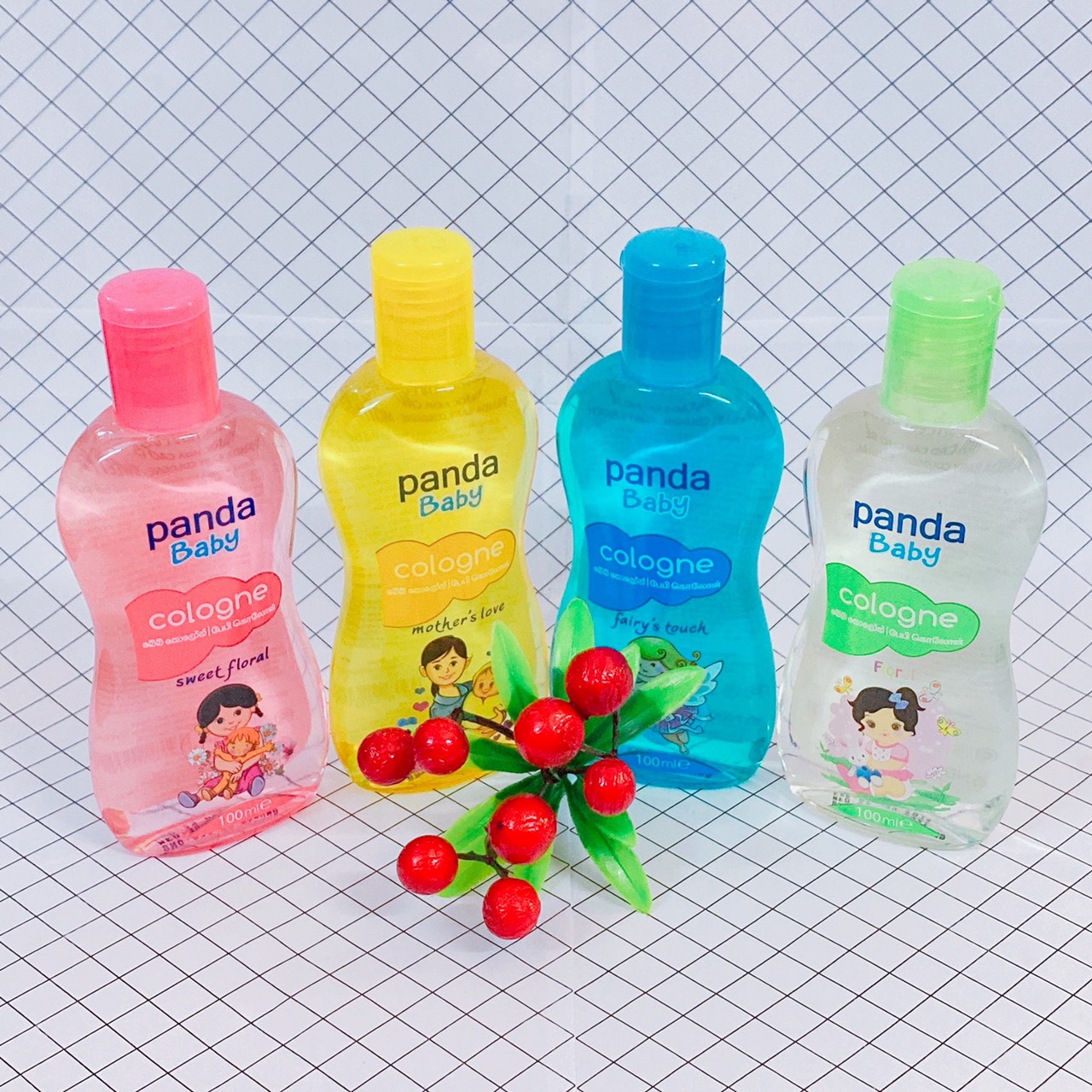 Combo 30 chai nước hoa bé panda baby 100ml