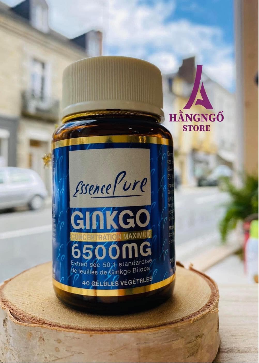 Bổ não ginkgo essence pure 6500mg – pháp