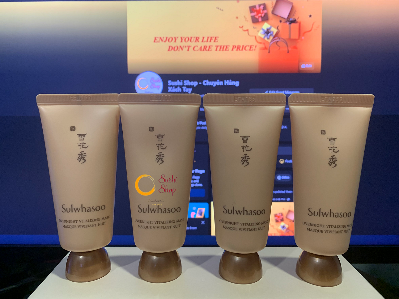 Mặt nạ ngủ SULWHASOO dưỡng ẩm – Sulwhasoo Overnight Vitalizing Mask 35ml