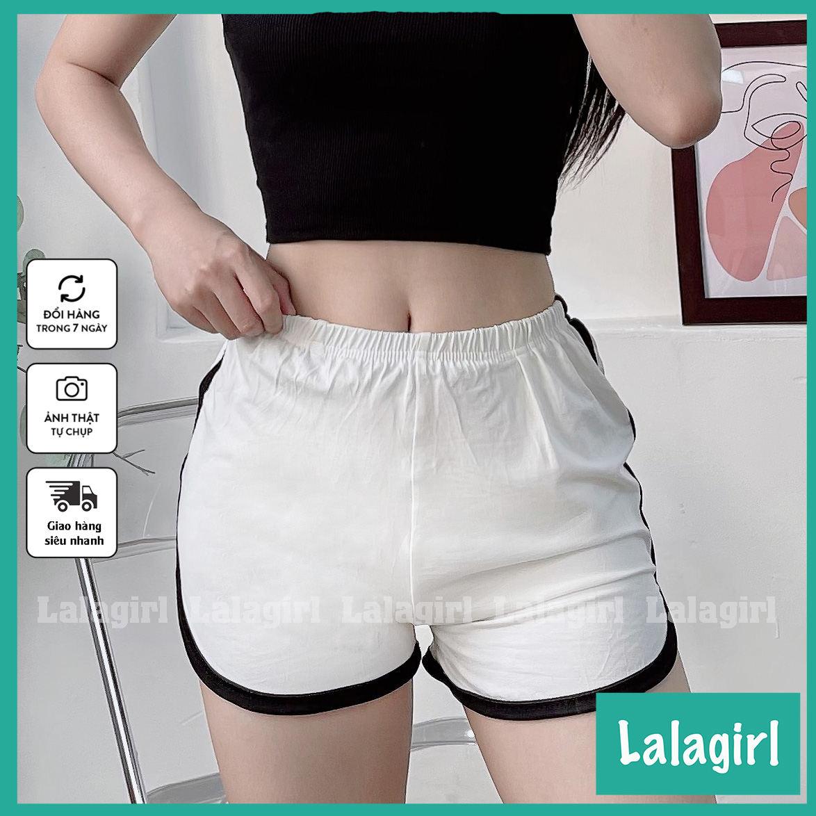 Quần đùi nữ mặc nhà, quần short nữ mặc ngủ ở nhà