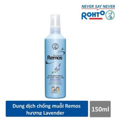 Xịt Chống Muỗi Remos Hương Lavender 150ml