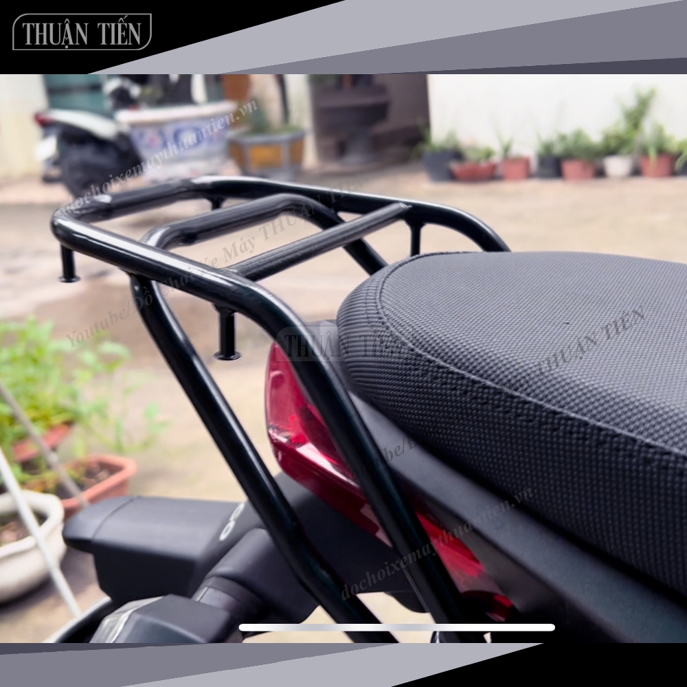 Cảng kpipe gọng tròn gọng tròn sơn đen, đúng lổ ốc, pas dày không cần chế, có thể lắp chung tay dắt zin