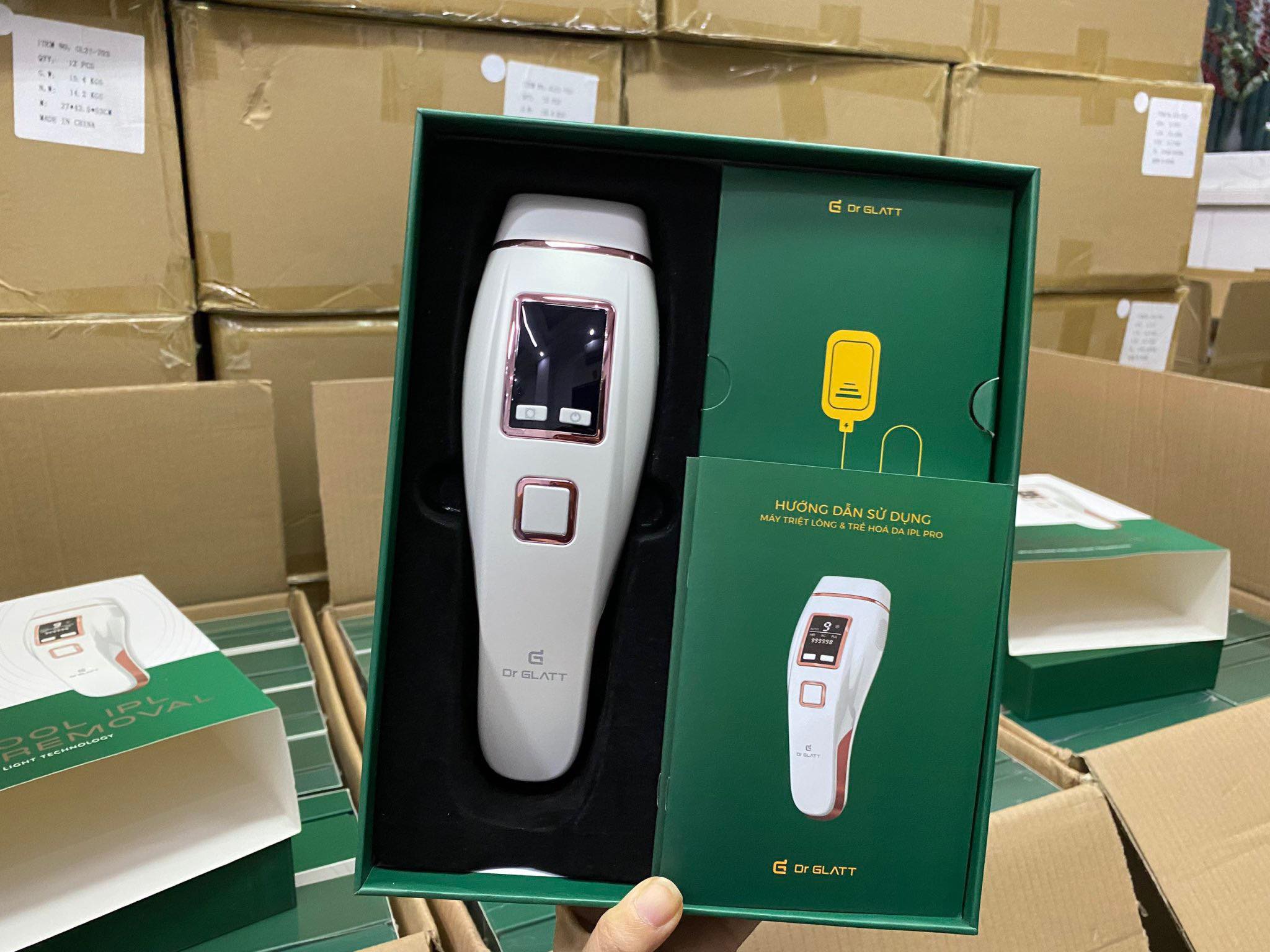 [HCM]Máy triệt lông vĩnh viễn Dr Glatt Đức [Hàng chính hãng]