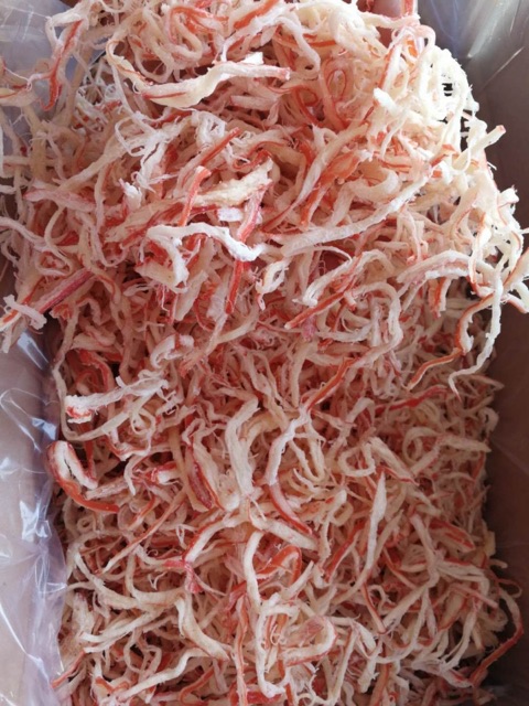 Khô mực sợi hấp nước dừa 500g loại ngon bổ rẻ