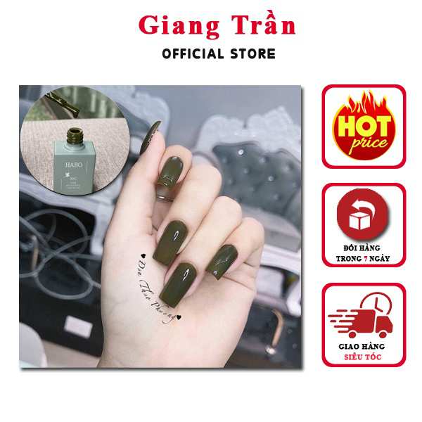 Sơn gel xanh rêu - màu HOT cho mọi loại da