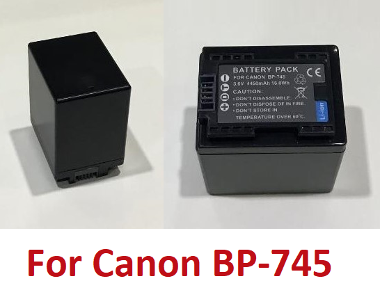 pin+sạc dùng cho máy quay phim canon pin canon bp-808 bp-809 828 827 745 9