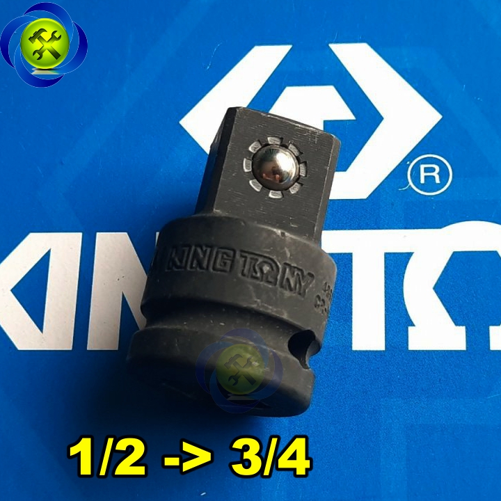 Đầu chuyển đen 1/2 sang 3/4 kingtony 4866p