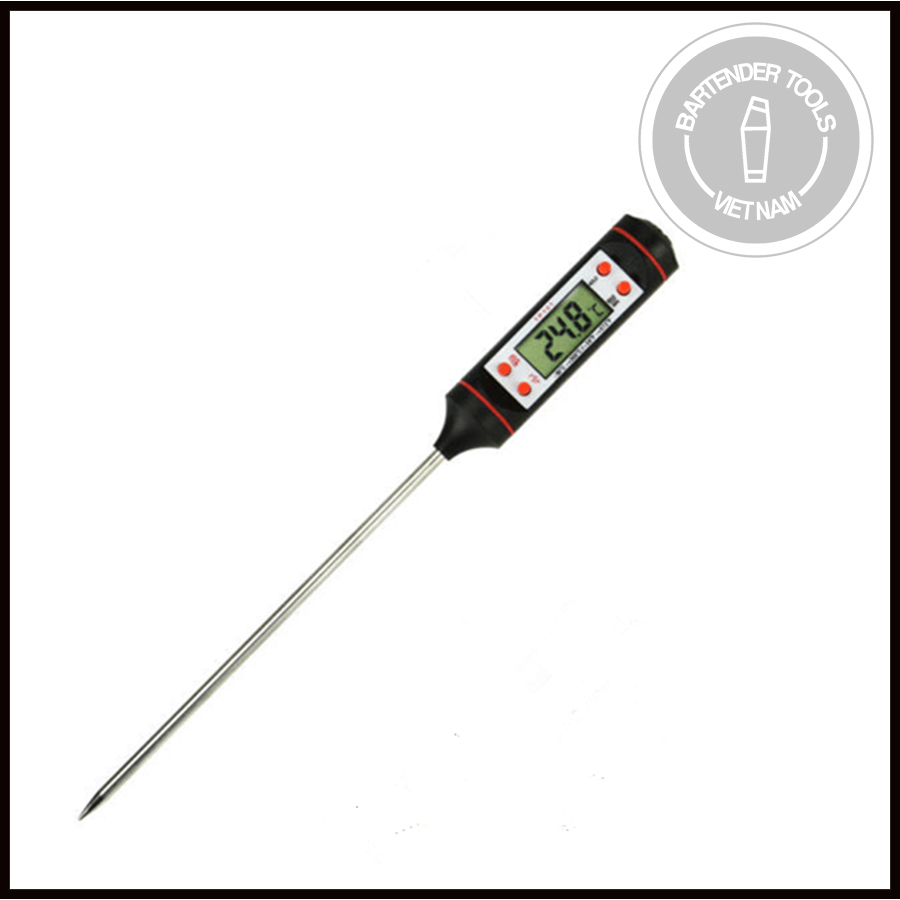 Nhiệt kế đo nhiệt độ nước pha trà , sữa