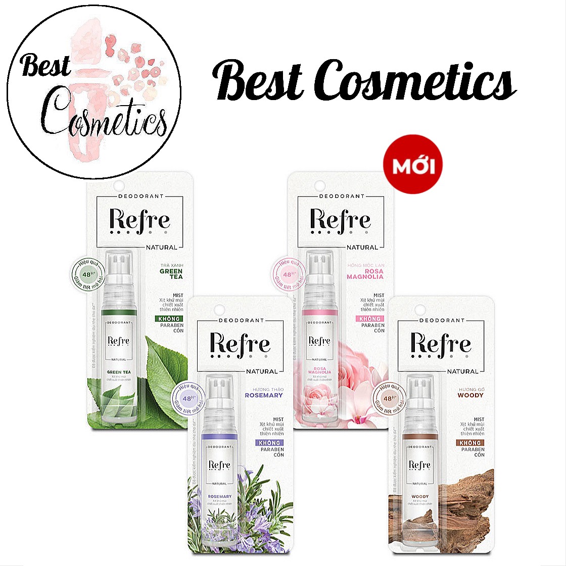 Xịt khử mùi chiết xuất thiên nhiên Refre Whitening Natural