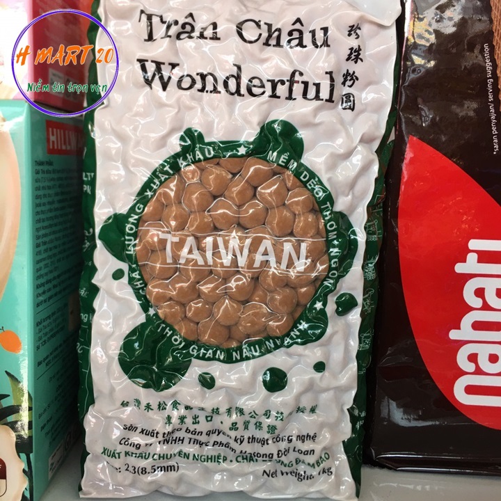 Trân châu đường đen Taiwan 1kg